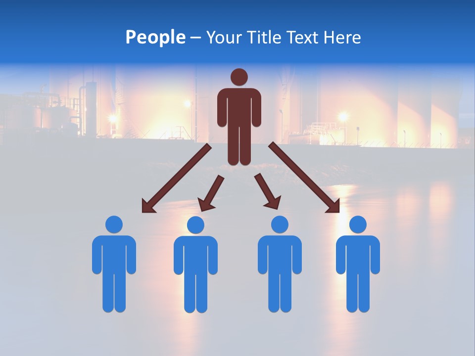 Factory Fuel View PowerPoint Template