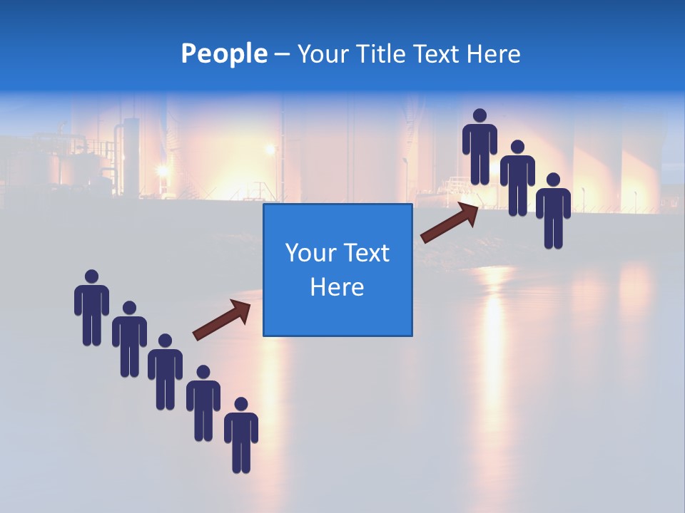 Factory Fuel View PowerPoint Template