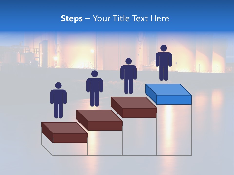 Factory Fuel View PowerPoint Template