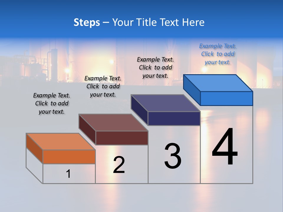Factory Fuel View PowerPoint Template