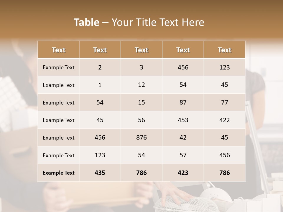 Satisfied Casual Boxes PowerPoint Template
