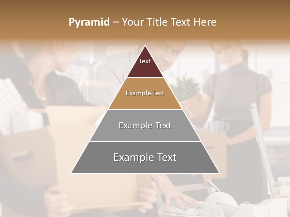 Satisfied Casual Boxes PowerPoint Template