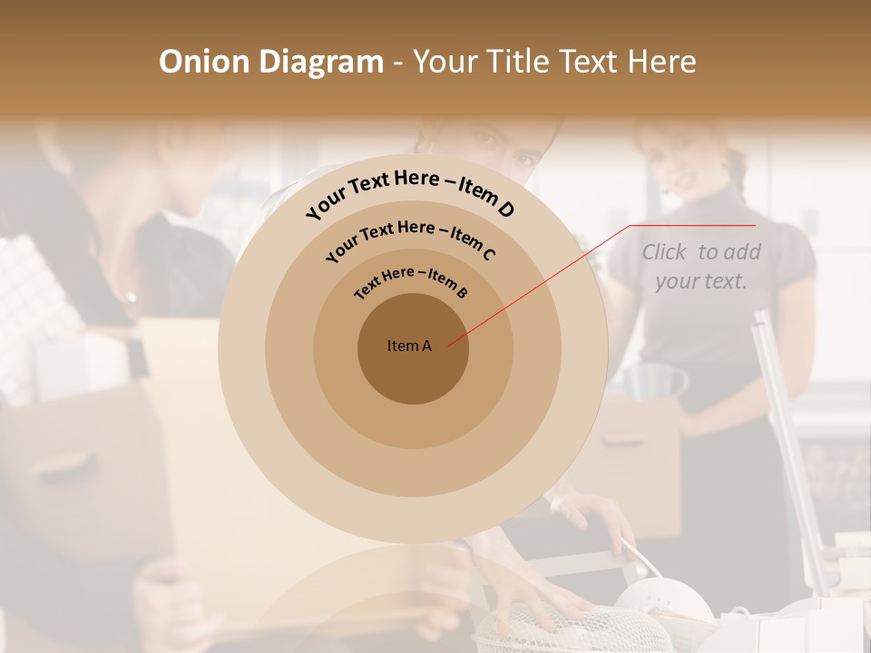 Satisfied Casual Boxes PowerPoint Template