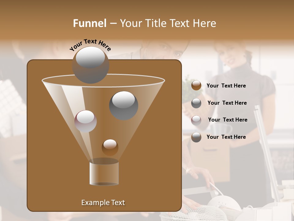 Satisfied Casual Boxes PowerPoint Template