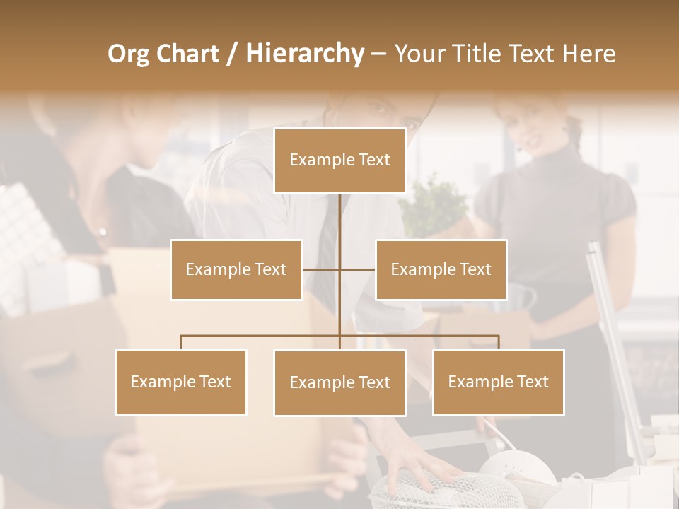 Satisfied Casual Boxes PowerPoint Template