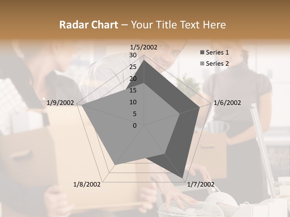 Satisfied Casual Boxes PowerPoint Template