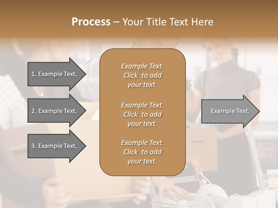 Satisfied Casual Boxes PowerPoint Template