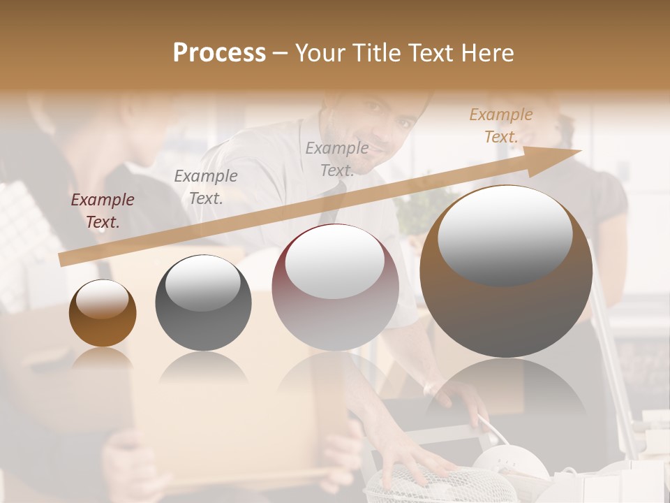 Satisfied Casual Boxes PowerPoint Template