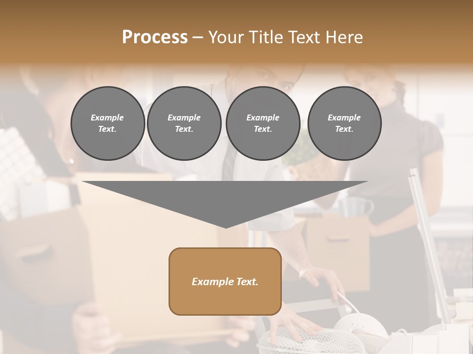 Satisfied Casual Boxes PowerPoint Template