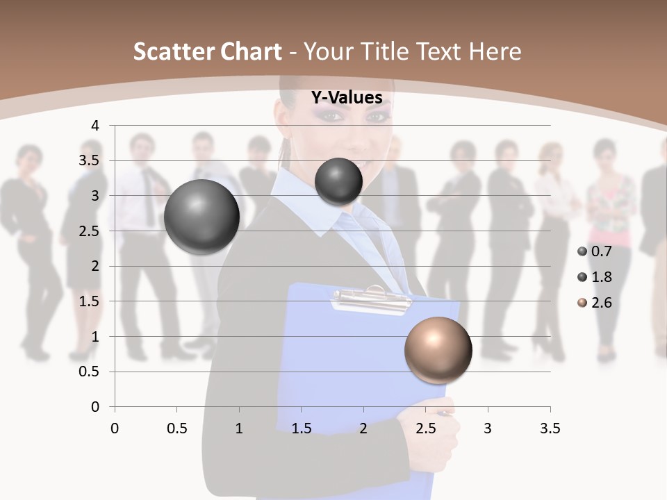 Isolated Teamwork Employment PowerPoint Template