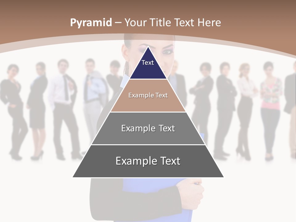 Isolated Teamwork Employment PowerPoint Template