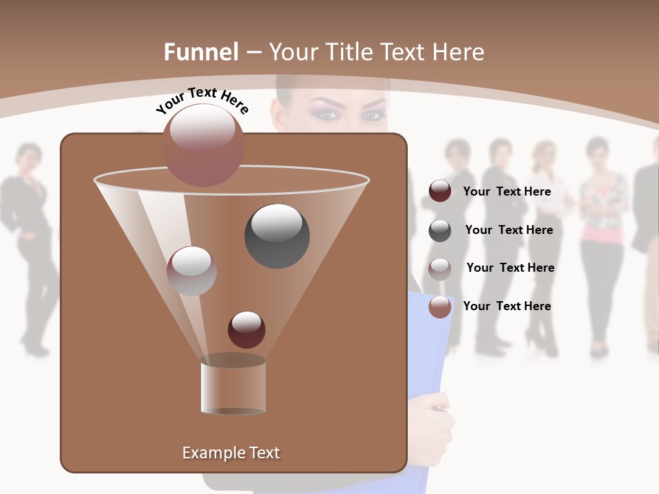 Isolated Teamwork Employment PowerPoint Template