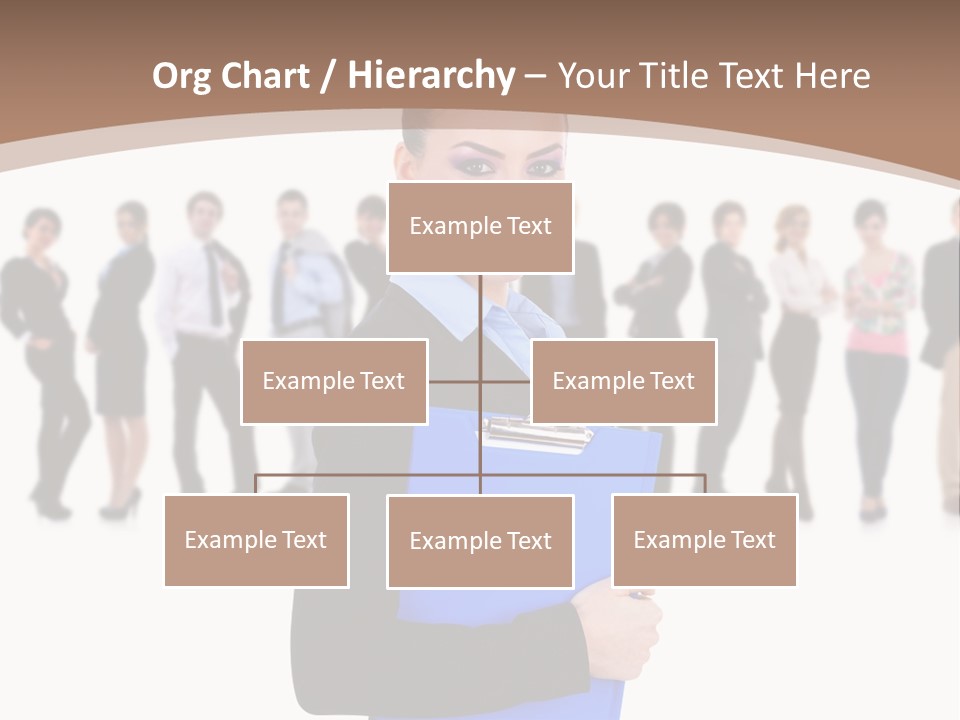 Isolated Teamwork Employment PowerPoint Template