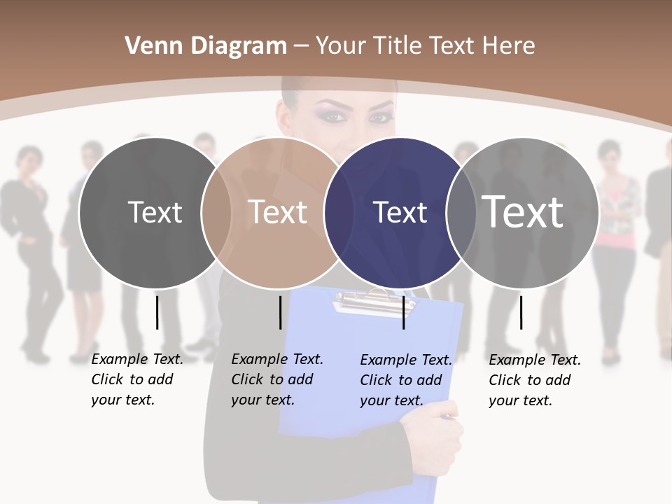 Isolated Teamwork Employment PowerPoint Template