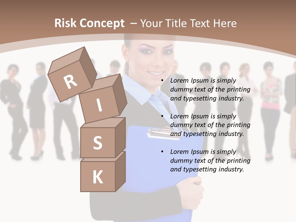 Isolated Teamwork Employment PowerPoint Template