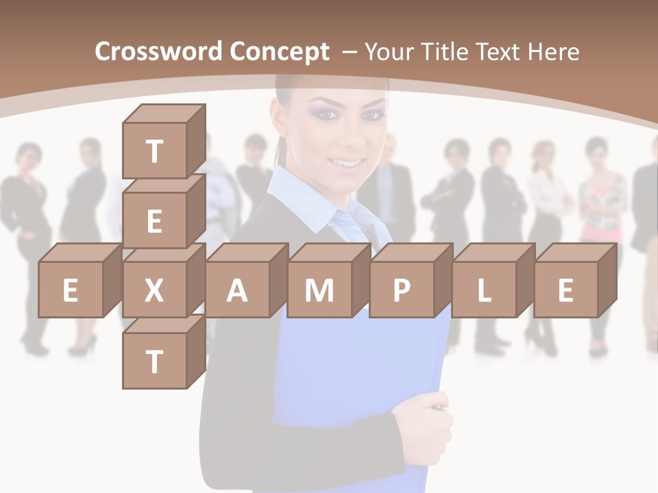 Isolated Teamwork Employment PowerPoint Template