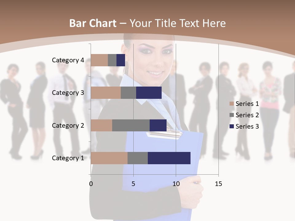 Isolated Teamwork Employment PowerPoint Template