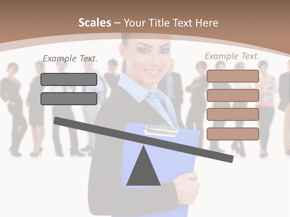 Isolated Teamwork Employment PowerPoint Template