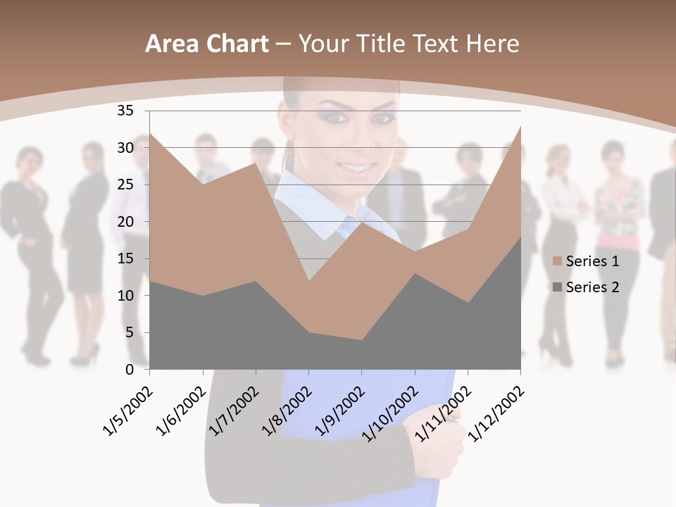 Isolated Teamwork Employment PowerPoint Template