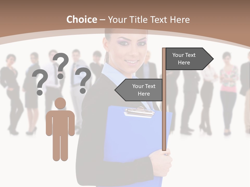 Isolated Teamwork Employment PowerPoint Template