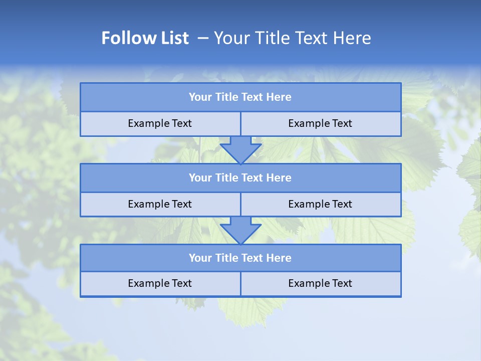 Season Flourishing Vein PowerPoint Template