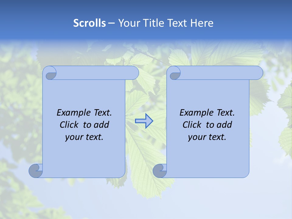 Season Flourishing Vein PowerPoint Template