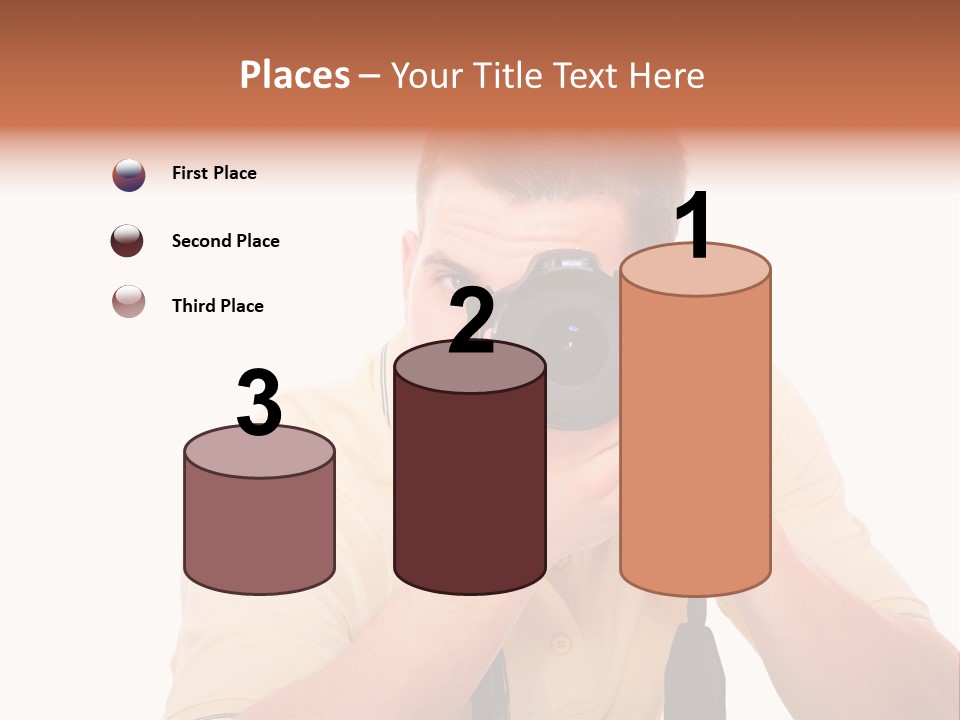 Happy Camera Men PowerPoint Template