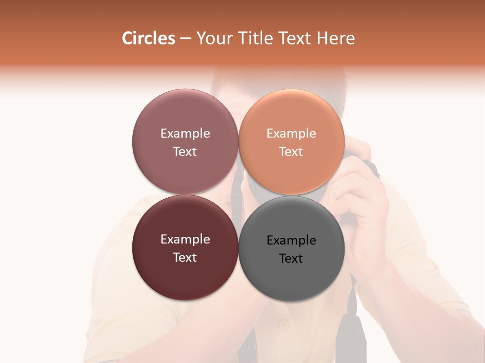 Happy Camera Men PowerPoint Template