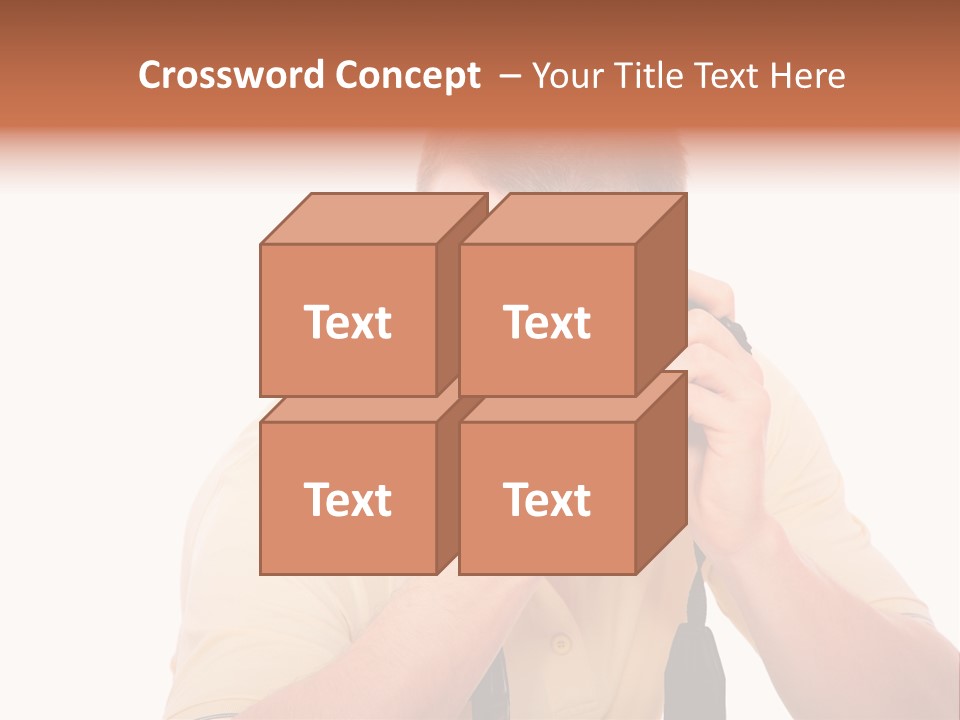 Happy Camera Men PowerPoint Template