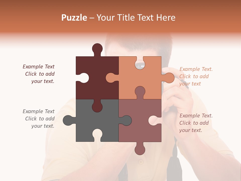 Happy Camera Men PowerPoint Template