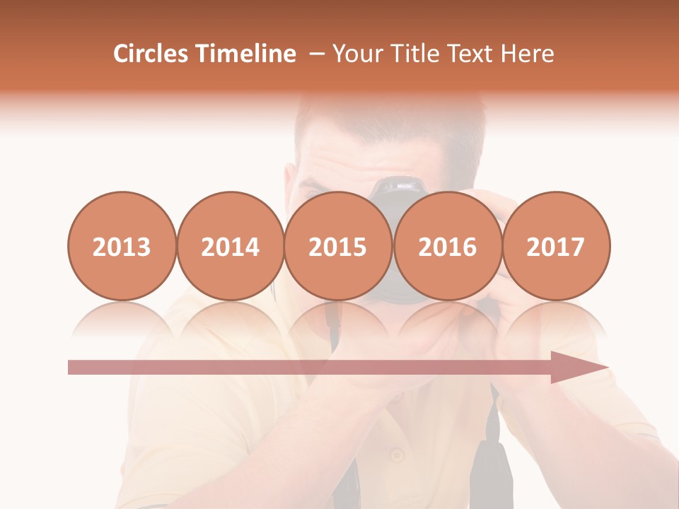 Happy Camera Men PowerPoint Template