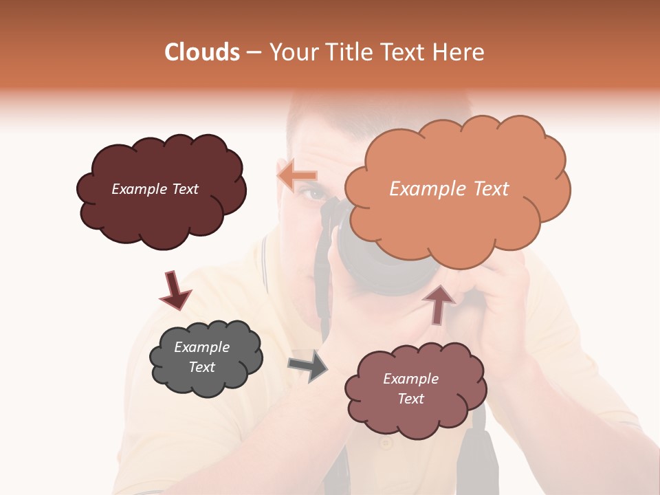 Happy Camera Men PowerPoint Template