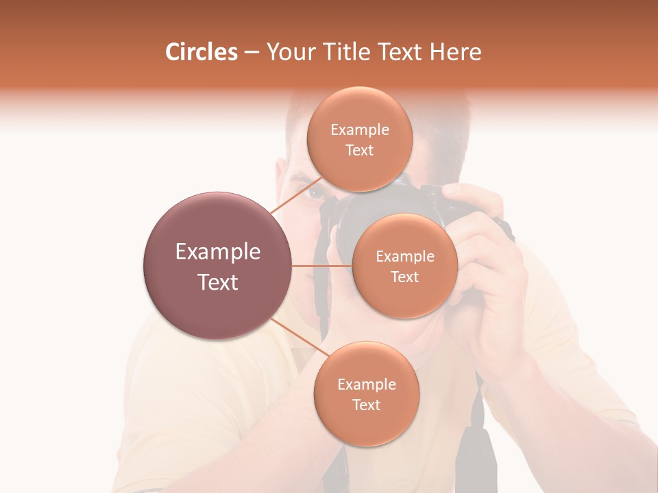 Happy Camera Men PowerPoint Template