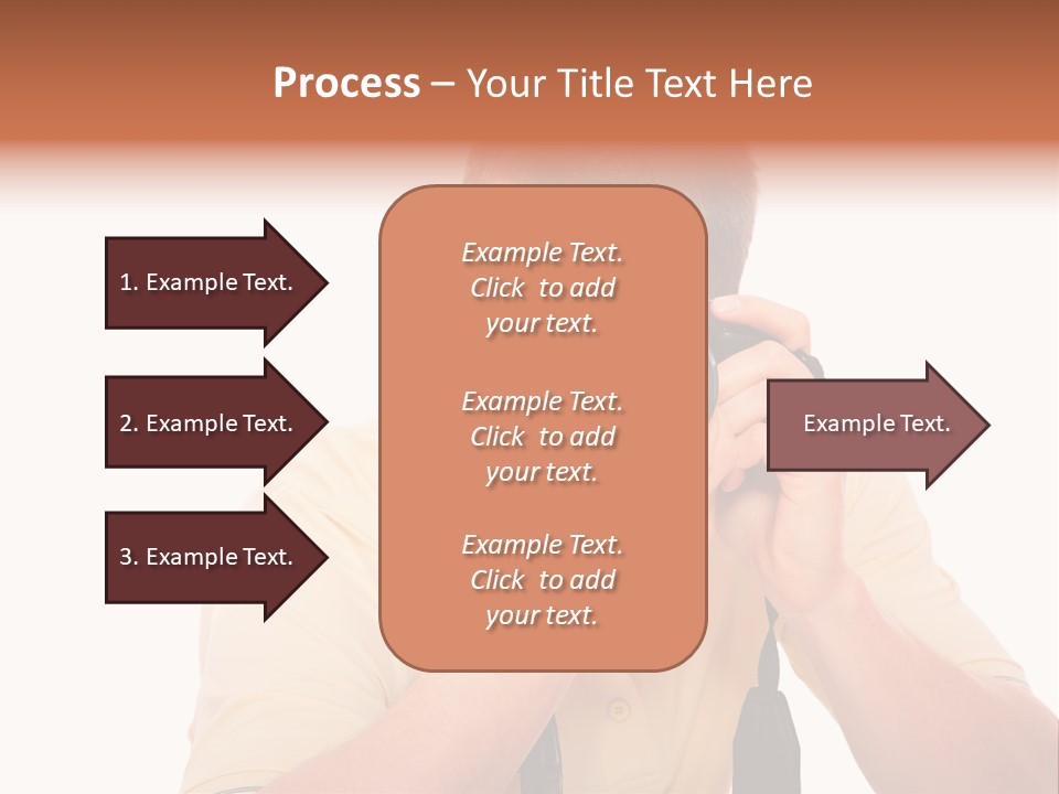 Happy Camera Men PowerPoint Template