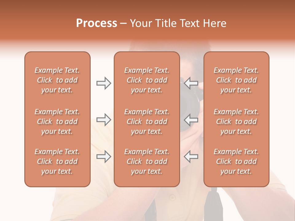 Happy Camera Men PowerPoint Template