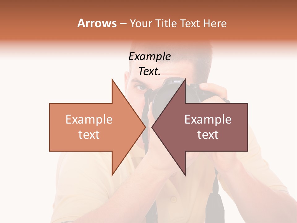 Happy Camera Men PowerPoint Template