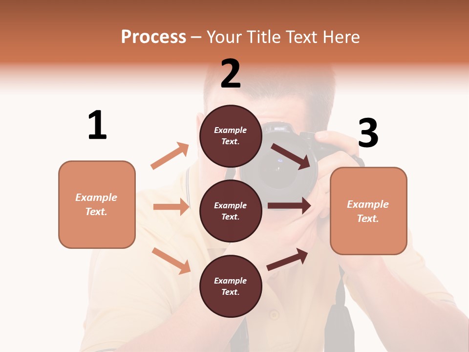 Happy Camera Men PowerPoint Template