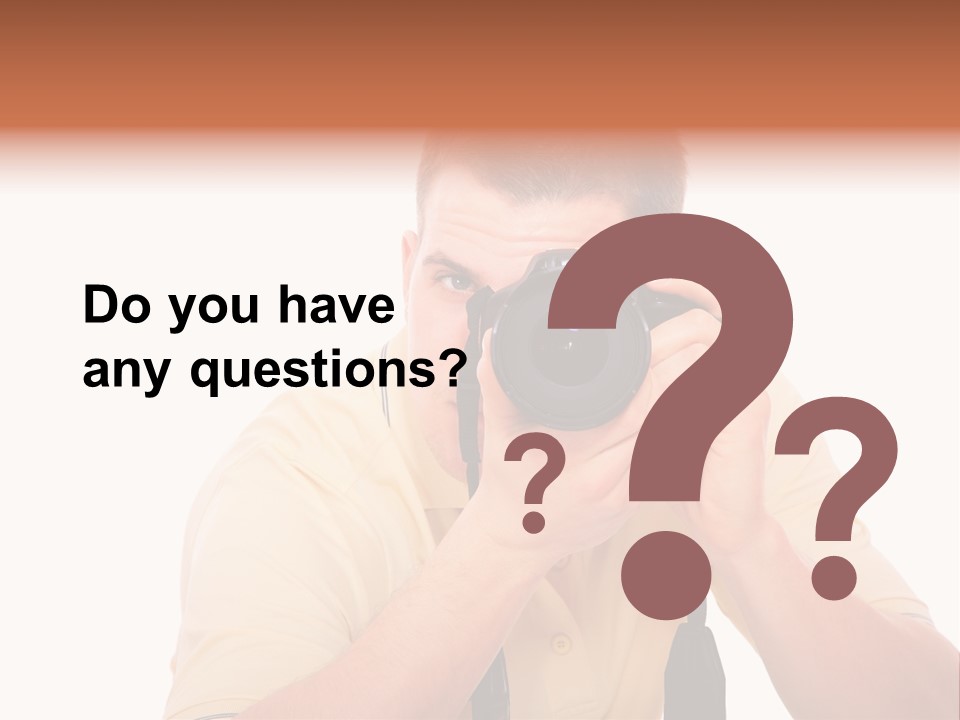 Happy Camera Men PowerPoint Template