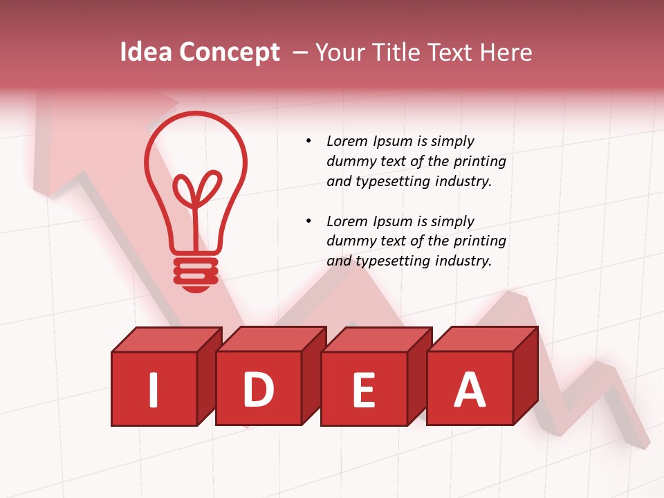 Future Rise Stock PowerPoint Template