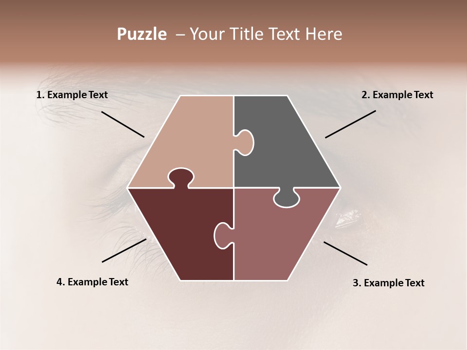 Male Visual Optical PowerPoint Template