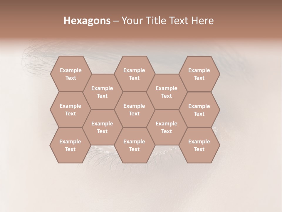 Male Visual Optical PowerPoint Template