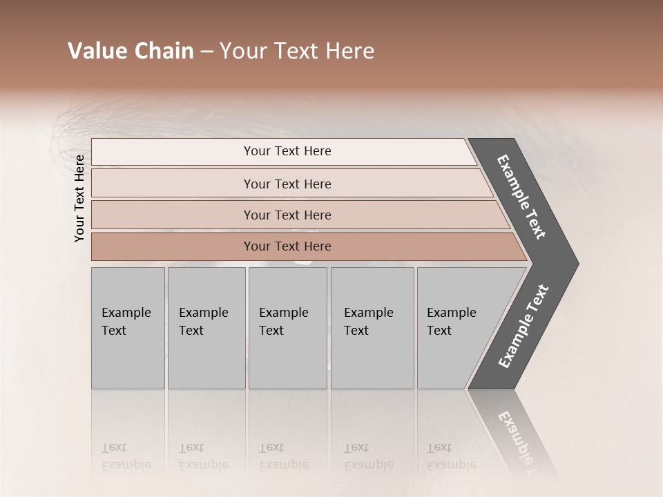 Male Visual Optical PowerPoint Template