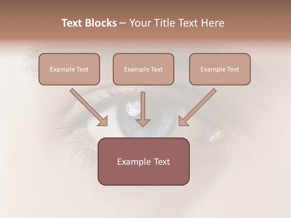Male Visual Optical PowerPoint Template