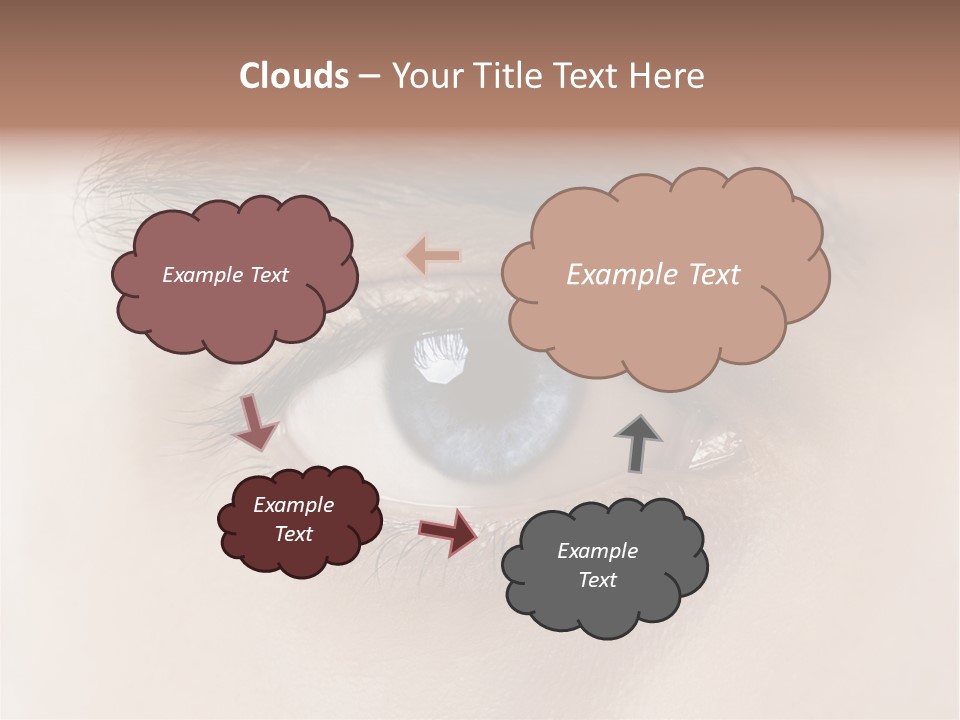 Male Visual Optical PowerPoint Template