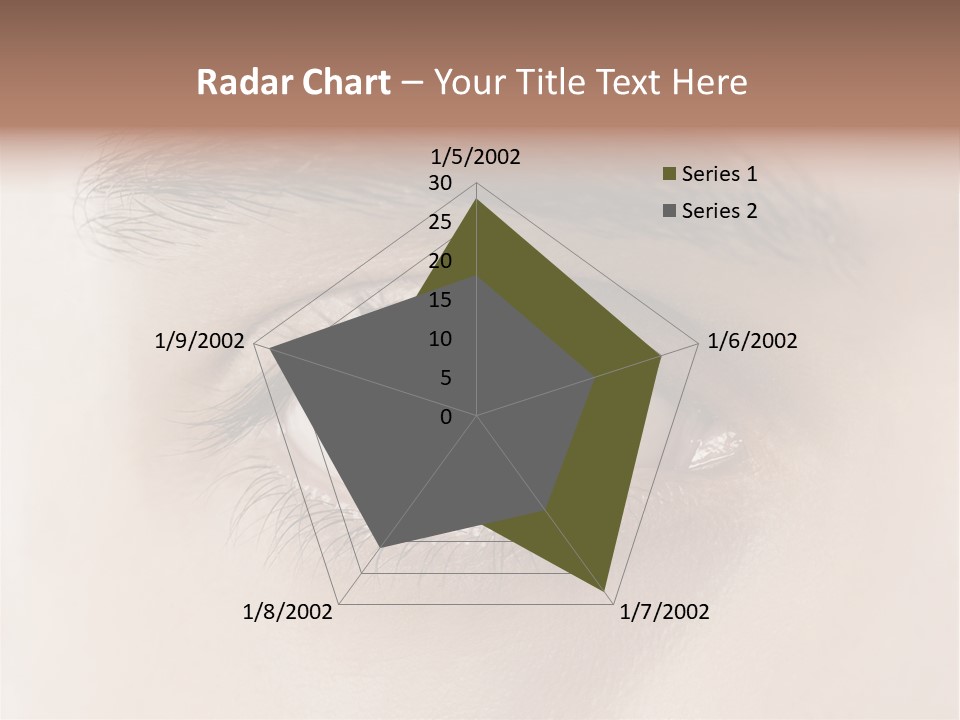 Male Visual Optical PowerPoint Template