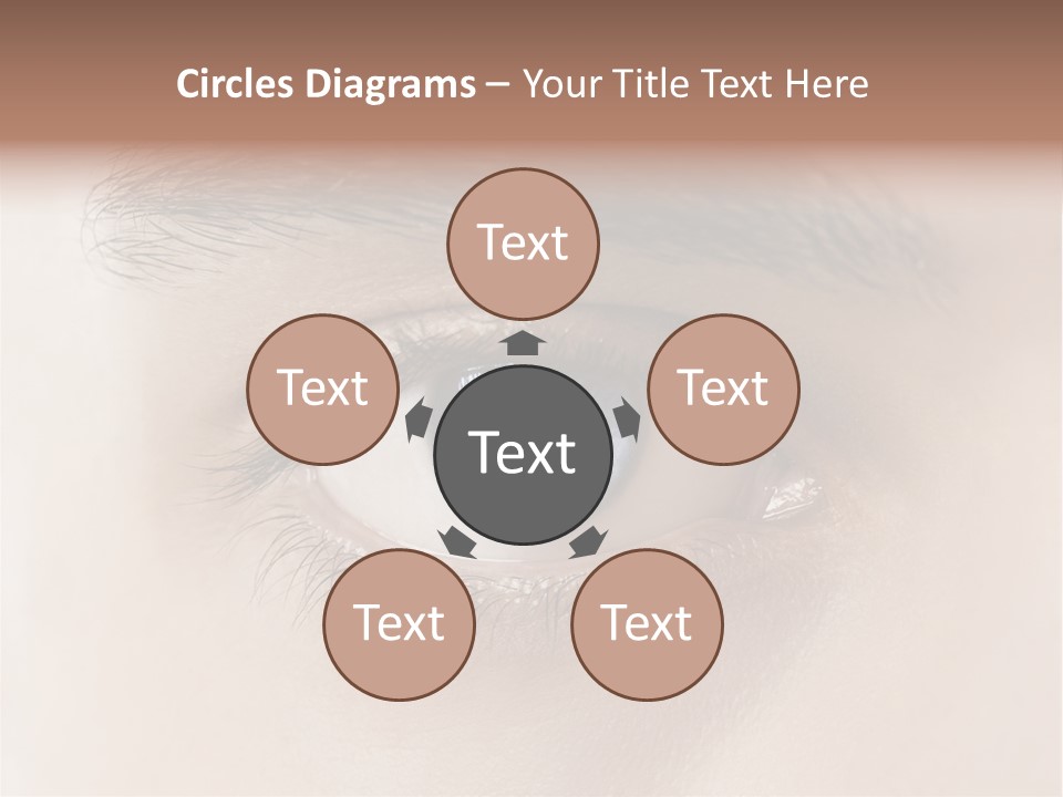 Male Visual Optical PowerPoint Template