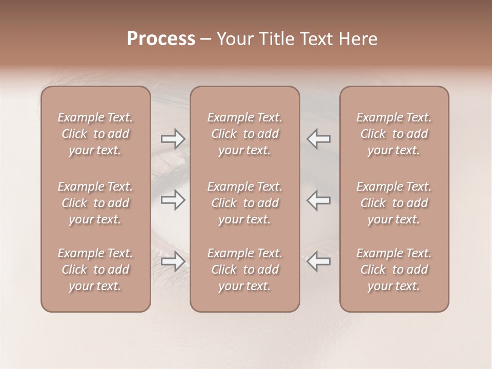 Male Visual Optical PowerPoint Template