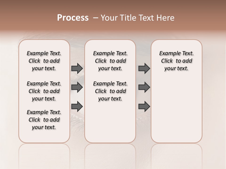 Male Visual Optical PowerPoint Template