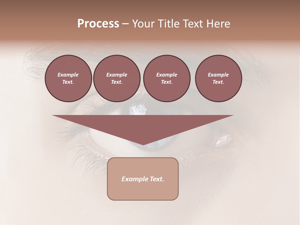 Male Visual Optical PowerPoint Template