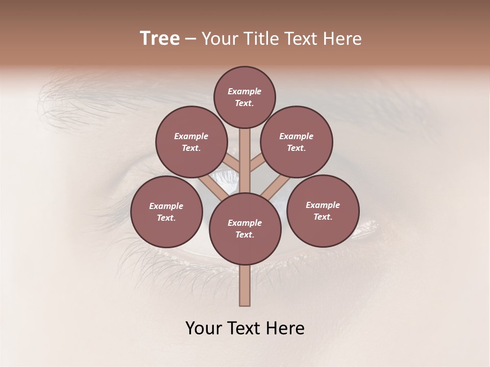 Male Visual Optical PowerPoint Template